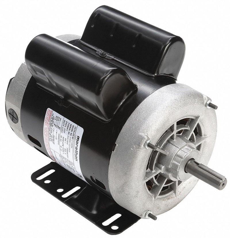 Marathon Motors 1/2 HP, General Purpose Motor, Capacitor-Start/Run, 1140 Nameplate RPM, 115/230 Voltage - 056B11D15505