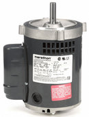 Marathon Motors 1/3 HP, General Purpose Motor, Capacitor-Start/Run, 3450 Nameplate RPM, 115/230 Voltage - 056B34D11018