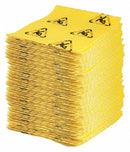 Brady 19 in Absorbent Pad, Fluids Absorbed: Chemical, Hazmat, Heavy, 21.2 gal, 100 PK - CHBB100