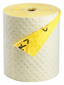 Brady 100 ft Absorbent Roll, Fluids Absorbed: Chemical, Hazmat, Heavy, 13.4 gal, 1 EA - CHBB15