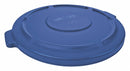 Tough Guy 54JJ58 - D5923 Trash Can Top Flat Top Round Blue