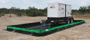 Ultratech Spill Containment Berm, 1,077 gal Spill Capacity, 12 ft Length, 12 ft Width, 12 in Height - 8554