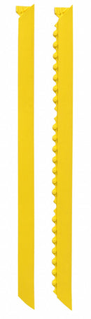 Notrax Mat Ramp Border/Female, Heavy Duty, 3 ft L, 2 in, Yellow - 041F0003YL