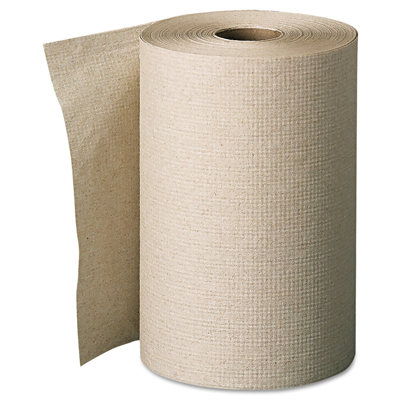 Georgia-Pacific Pacific Blue Basic Nonperforated Paper Towels, 7 7/8 X 350Ft, Brown, 12 Rolls/Ct - GPC26401