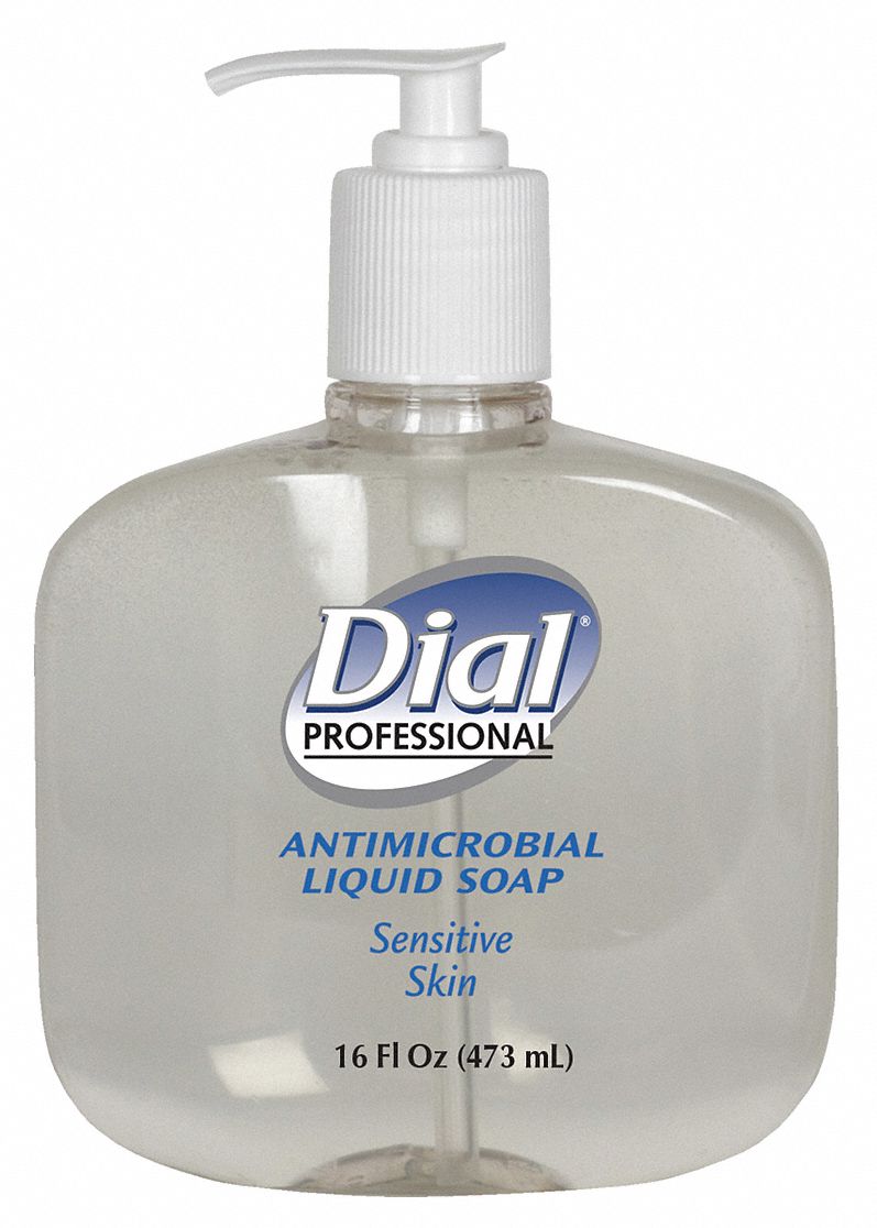 Dial Pleasant, Liquid, Hand Soap, 16 oz, Pump Bottle, None, PK 12 - DIA 80784
