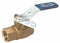 Nibco Ball Valve, Bronze, Inline, 2-Piece, Pipe Size 1/2 in, Connection Type FNPT x FNPT - T5857066 1/2