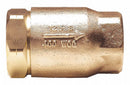 Apollo Check Valve, 1/2 in, Single, Inline Ball Cone, Bronze, FNPT x FNPT - 61-503-01