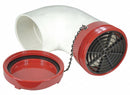 Moon American Dry Hydrant 90 Degrees Adapter, 6 in Male Thread Outlet, 6 in Size, 100 psi Max. Pressure - 299-606025