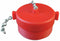 Moon American Hydrant Plug, Rocker Lug, Material Plastic, Breakable No, Red - 663-152