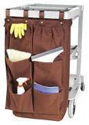 Top Brand Brown Polyester/PVC Backing Caddy, 1 EA - CB6BR