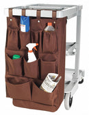 Top Brand Brown Polyester/PVC Backing Caddy, 1 EA - CB9BR
