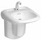 American Standard Chrome, Mid Arc, Bathroom Sink Faucet, Motion Sensor Faucet Activation, 0.5 gpm - 6055105.002
