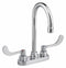American Standard Chrome, Gooseneck, Kitchen Sink Faucet, Bathroom Sink Faucet, Manual Faucet Activation, 1.50 gpm - 7502170.002