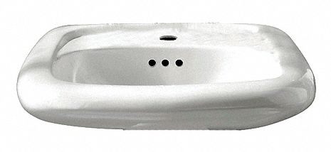 American Standard American Standard, Murro√¢ Series, 13 1/2 in x 15 1/2 in, Vitreous China, Lavatory Sink - 0955001EC.020