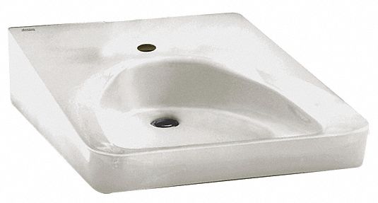 American Standard American Standard, 14 3/4 in x 14 in, Vitreous China, Lavatory Wheelchair Sink - 9140047.02
