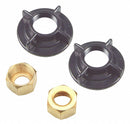 Zurn Faucet Nuts, Fits Brand Zurn, PK 2 - G60502