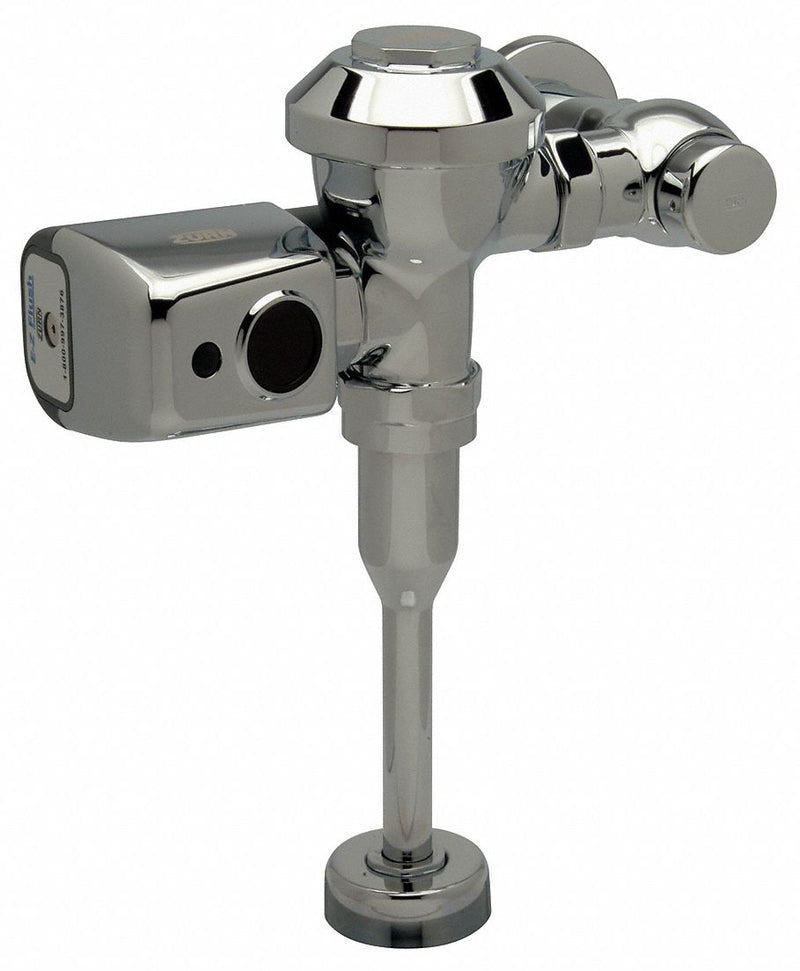 Zurn Exposed, Top Spud, Automatic Flush Valve, For Use With Category Urinals, 1.0 Gallons per Flush - ZER6003PL-WS1-CP