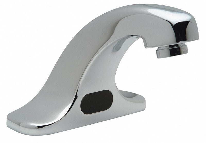 Zurn Chrome, Mid Arc, Bathroom Sink Faucet, Motion Sensor Faucet Activation, 1.5 gpm - Z6915-XL