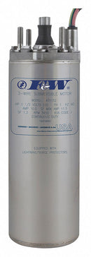 Flint & Walling 1/2 HP Deep Well Submersible Pump Motor,Split-Phase,3450 Nameplate RPM,230 Voltage - 137414
