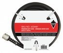 Tough Guy 423H81 - Water Hose Cold PVC 100 ft. Black