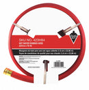 Tough Guy Water Hose, Water Hose, Hose Cover Material Rubber, Temp. Range 180F, Hose Inside Dia. 5/8 in - 423H84