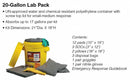 Brady Spill Kit/Station, Drum, Universal, 16 gal - SKA-20