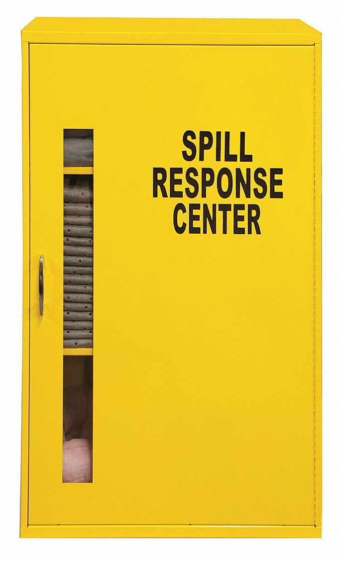 Brady Empty Spill Kit/Station, Wall Mounted Cabinet - SC-CABINET