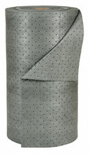 Brady 300 ft Absorbent Roll, Fluids Absorbed: Universal, Medium, 40 gal, 1 EA - MRO292-P
