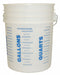 Kraft Mixing Bucket, 5 gal, Translucent, Plastic - GG468