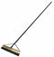 Kraft 36 inW Straight Neoprene Floor Squeegee With Handle, Black/Blue - GG845
