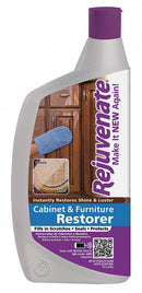 Rejuvenate Furniture Cleaner and Polish, 16 oz., Bottle, Unscented, PK 12 - RJ16CCLAM