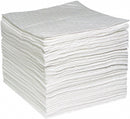 SpillTech 19 in Absorbent Pad, Fluids Absorbed: Oil-Based Liquids, Heavy, 26.3 gal, 100 PK - WPF100H
