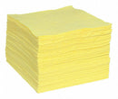 SpillTech 19 in Absorbent Pad, Fluids Absorbed: Chemical, Hazmat, Heavy, 29.1 gal, 100 PK - YPB100H