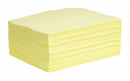 SpillTech 19 in Absorbent Pad, Fluids Absorbed: Chemical, Hazmat, Light, 15.5 gal, 100 PK - YPB100S
