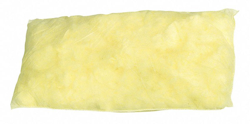 SpillTech Absorbent Pillow, Chemical, Hazmat, 26.8 gal, 8 in x 18 in, Polyester, Polypropylene - YPIL818