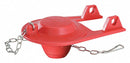 Korky 2017BP - Toilet Flapper 2 Size Rubber Red