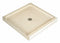 Fiat Products 42 in" x 42 in" x 4 in" Single Threshold Terrazzo Shower Floor - 42MFT081