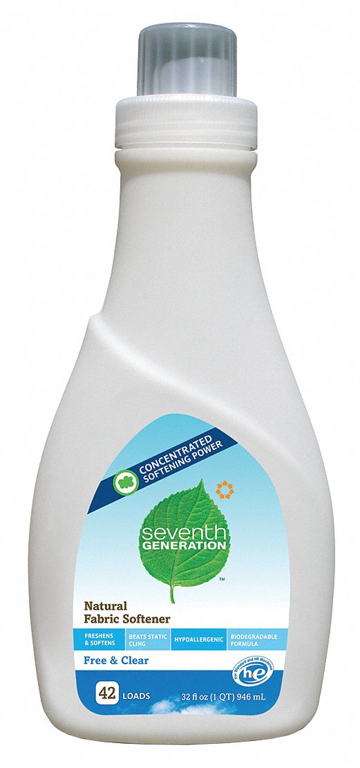 Seventh Generation Fabric Softener, Cleaner Form Liquid, Cleaner Container Type Bottle - SEV 22833