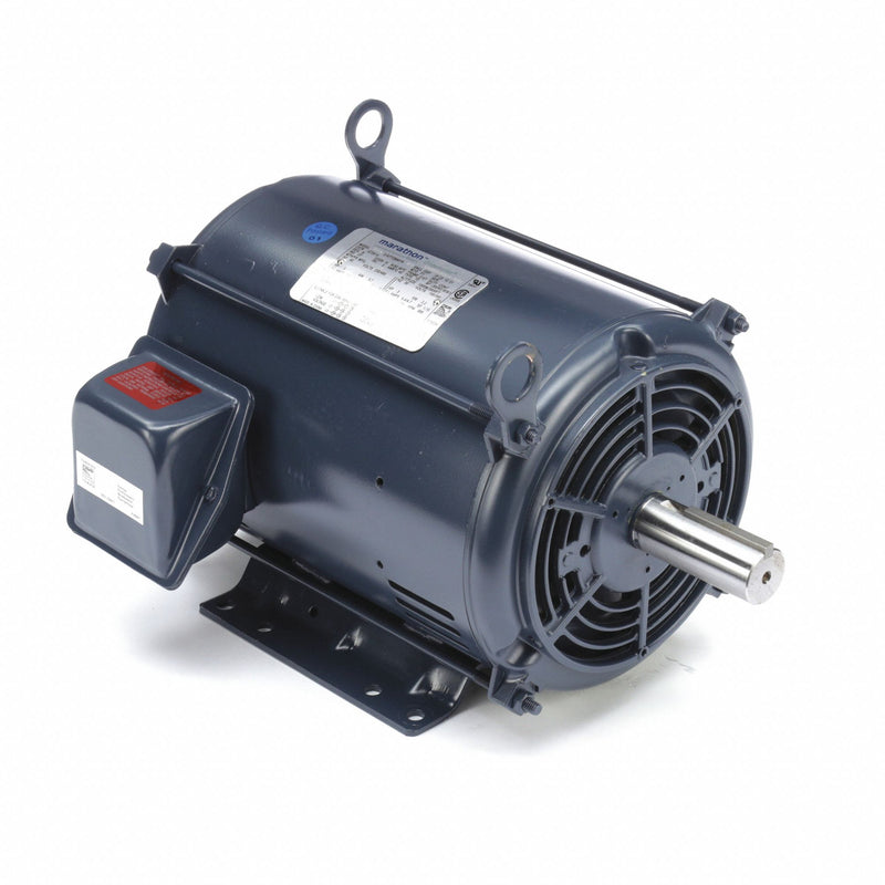 Marathon Motors 5 HP, General Purpose Motor, 3-Phase, 1180 Nameplate RPM, 230/460 Voltage, 215T Frame - 215TTDBD6076