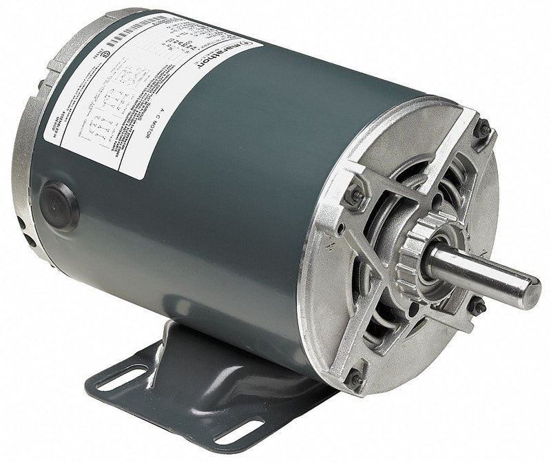 Marathon Motors 1 HP, General Purpose Motor, 3-Phase, 1725 Nameplate RPM, 208-230/460 Voltage, 56H Frame - 056T17DRR70010A1