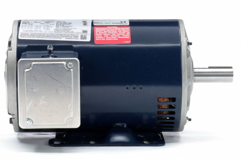Marathon Motors 1 1/2 HP, General Purpose Motor, 3-Phase, 1755 Nameplate RPM, 230/460 Voltage, 145T Frame - 145TTDR6126