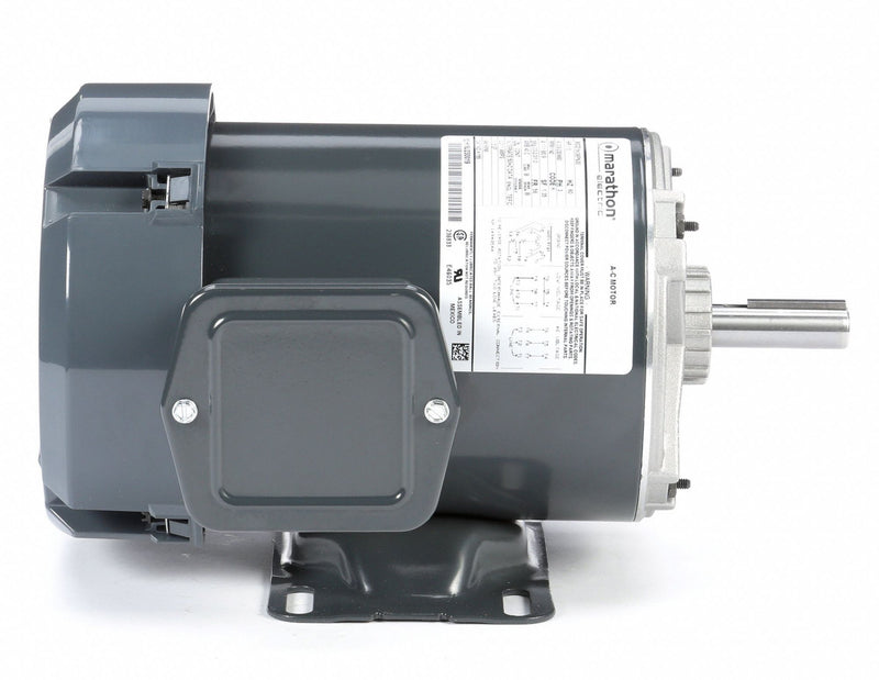 Marathon Motors 1/3 HP, General Purpose Motor, 3-Phase, 1140 Nameplate RPM, 208-230/460 Voltage, 56 Frame - 5K36PN30