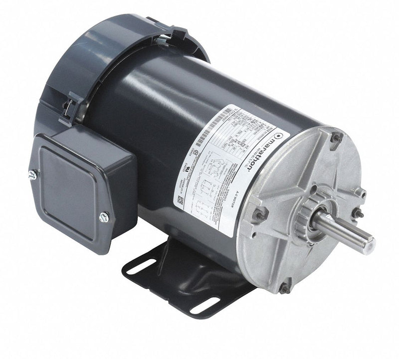 Marathon Motors 1 HP, General Purpose Motor, 3-Phase, 3450 Nameplate RPM, 208-230/460 Voltage, 56 Frame - 5K38RN30