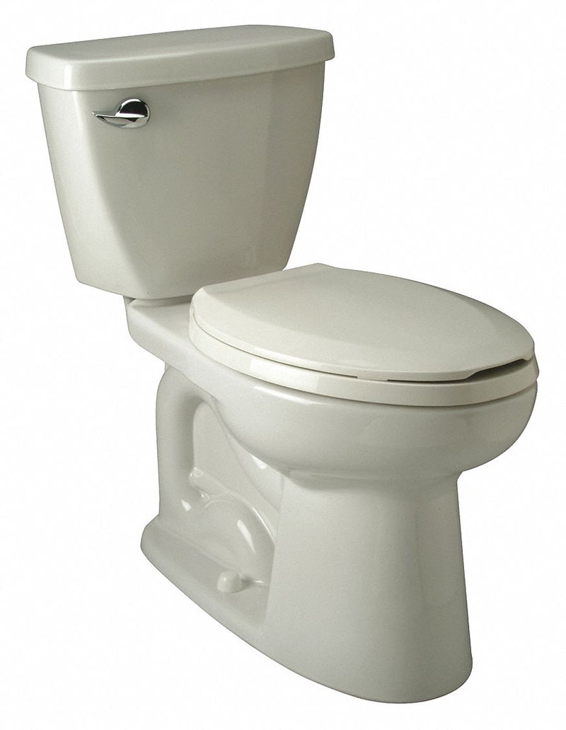 Zurn Single Flush, Left Hand Trip Lever, Two Piece, Tank Toilet, Elongated - Z5555-K