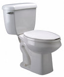 Zurn Single Flush, Left Hand Trip Lever, Two Piece, Tank Toilet, Elongated - Z5571