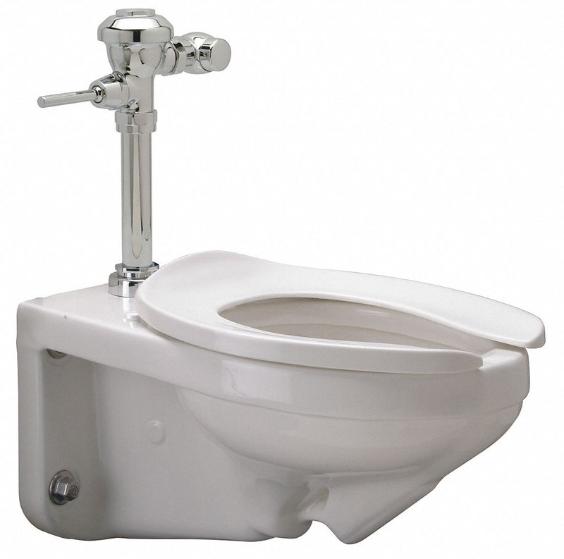 Zurn Single Flush, Oscillating Handle, Two Piece, Flush Valve Toilet, Elongated - Z5615.258.00.00.00