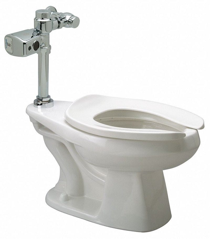 Zurn Single Flush, Sensor, Two Piece, Flush Valve Toilet, Elongated - Z5665.243.00.00.00