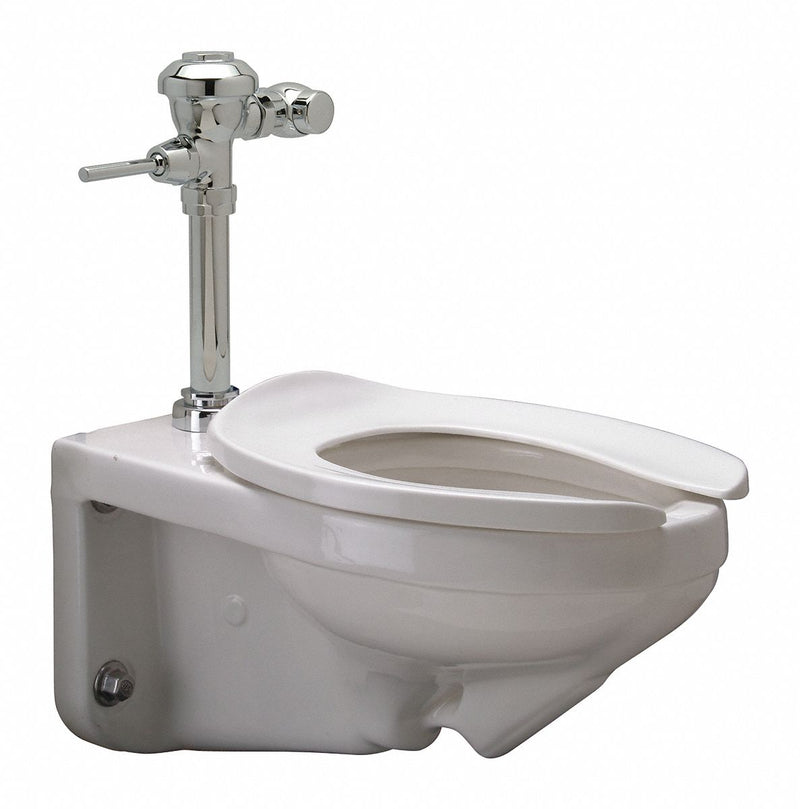 Zurn Single Flush, Oscillating Handle, Two Piece, Flush Valve Toilet, Elongated - Z5615.258.01.00.00