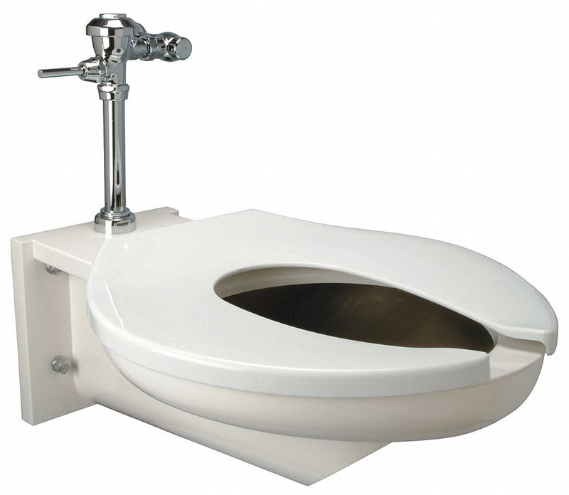 Zurn Single Flush, Oscillating Handle, Two Piece, Bariatric Flush Valve Toilet, Elongated - Z5691.001.18.00.00