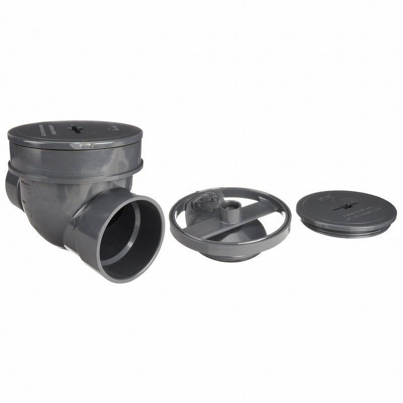 Spears 2 in PVC Backwater Valve, 43 psi, 120 F - S275P